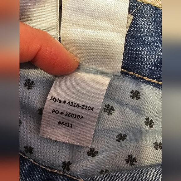 Lucky Brand Est.1990.Patched Jeans 12/31 Long,High-Rise90'   V-GRK - Picture 12 of 16